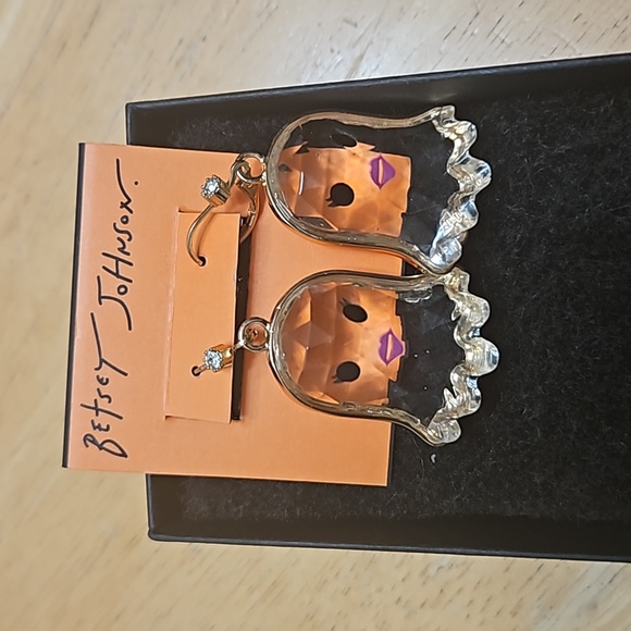 Betsey Johnson Jewelry - Betsey Johnson Ghost earrings